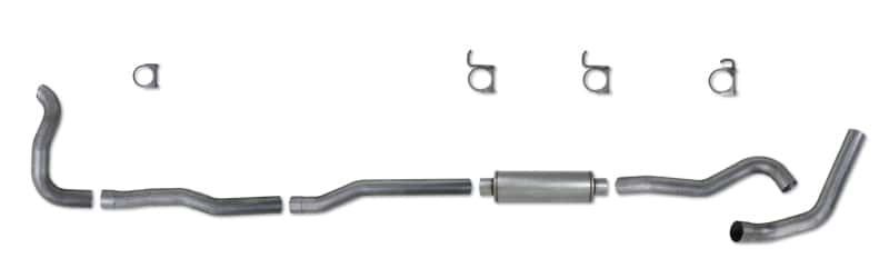 Diamond Eye Performance — Diamond Eye KIT 4in Turbo Back SGL AL: 4-WHEEL DRIVE ONLY 89-93 DODGE CUMMINS 5.9L
KIT; 4in.; TBSGL; AL - view 4