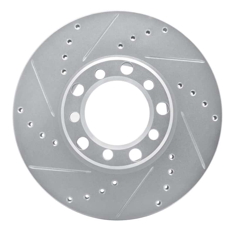 R1 Concepts — R1 72-74 Mercedes-Benz 350SL Front Left Drilled & Slotted Silver Brake Rotor
R1 Brake Rotor Drill - view 1