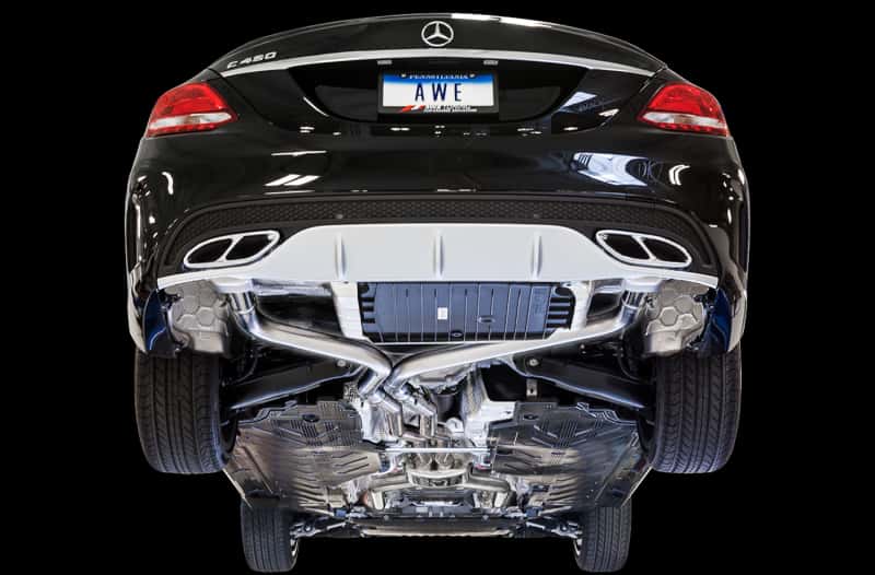 AWE Tuning — AWE Tuning Mercedes-Benz W205 C450 AMG / C400 Track Edition Exhaust
Track Exhaust - view 2