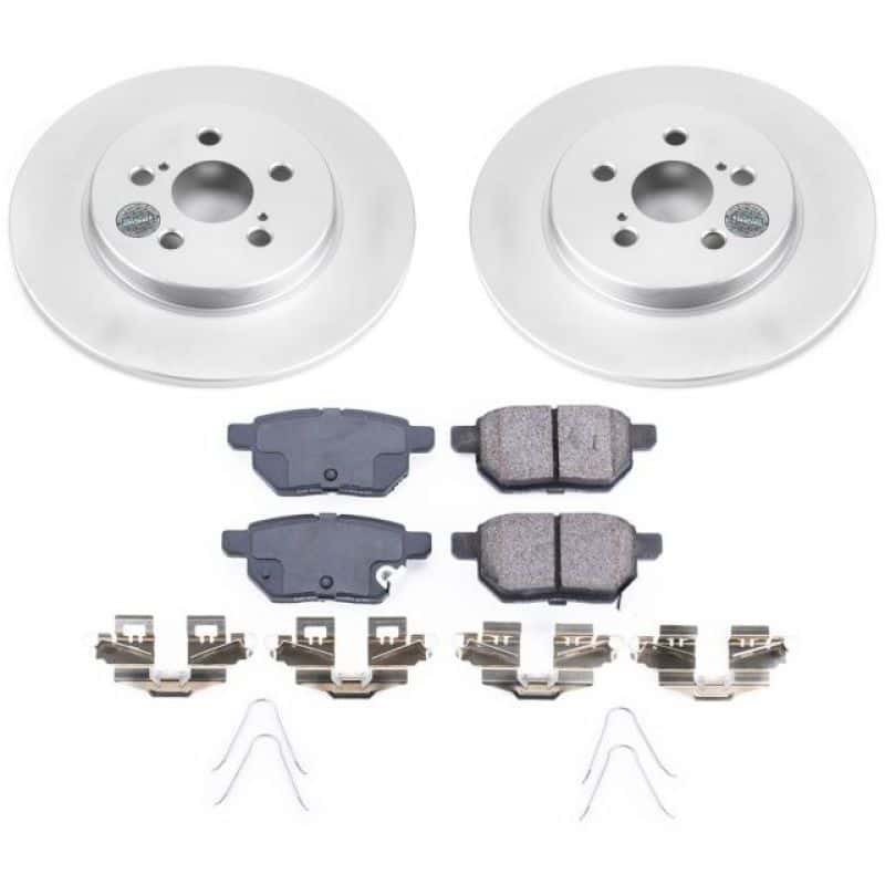 PowerStop — Power Stop 11-17 Lexus CT200h Rear Z17 Evolution Geomet Coated Brake Kit - view 1