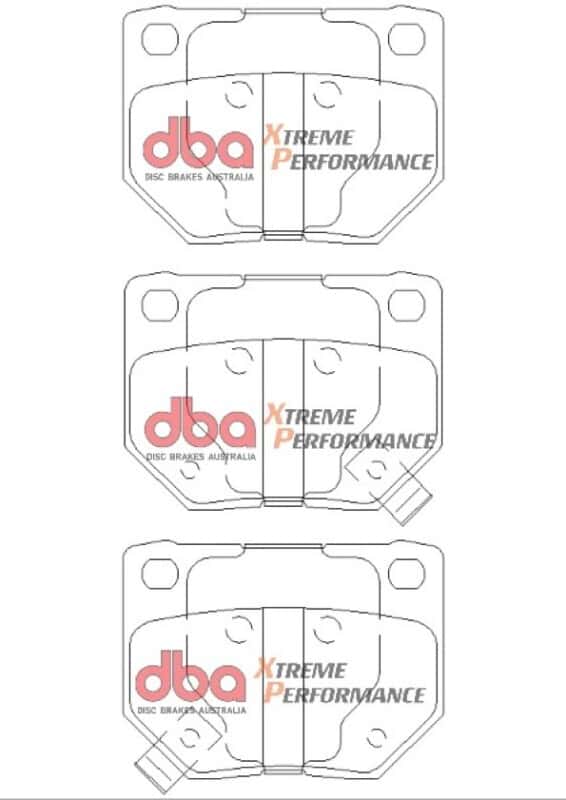 DBA — DBA 06-07 Subaru WRX XP650 Rear Brake Pads
Brake Pad - view 2