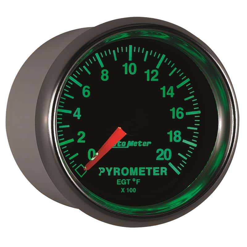 AutoMeter — Autometer GS 0-2000 degree F Full Sweep Electronic Pyrometer Gauge
2-1/16" PYROMETER KI - view 7