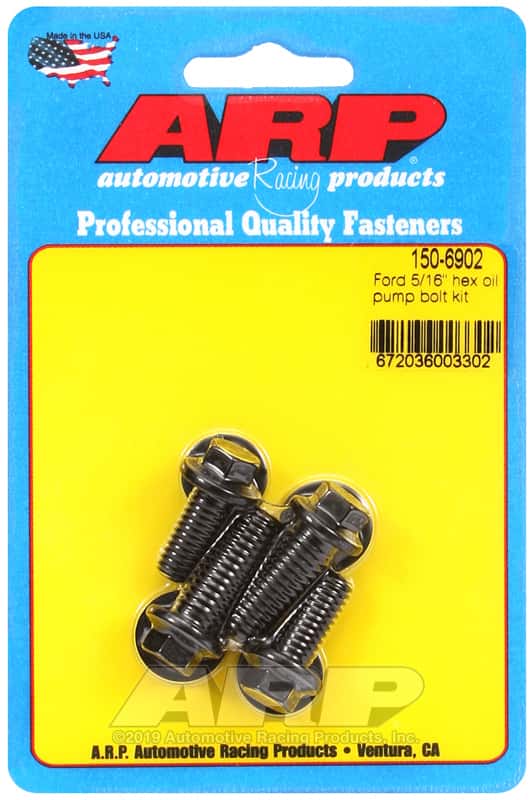 ARP — ARP Ford 5/16 inch hex Oil Pump Bolt Kit - view 1