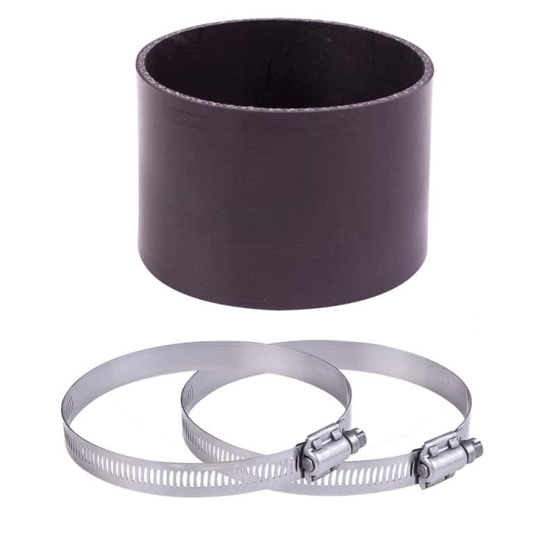 Airaid — Airaid U-Build-It - 4in x 3in Coupler w/ Clamps - Silicone - view 1