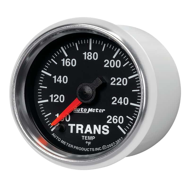 AutoMeter — Autometer GS 100-260 degree Electronic Trans Temperature Gauge
2-1/16" TRANS TEMP, - view 7