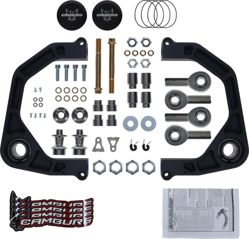 Camburg — Camburg Toyota 22-23 Landcruiser 300 / 22-23 LX600 KINETIK V2 Perf Billet Uniball Upper Arms
Control Arm Kit - view 2