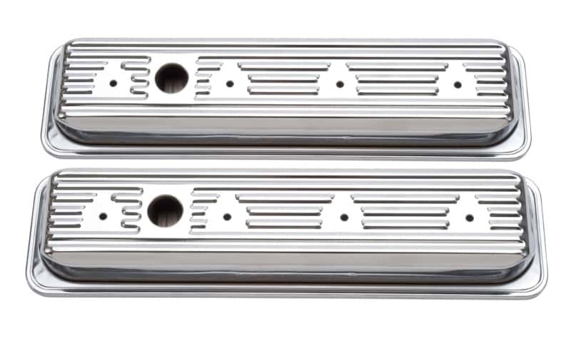 Edelbrock — Edelbrock Valve Cover Signature Series Chevrolet 1987-1995 262-400 CI V8 Low Chrome
CHROME/PRO-FLO - view 1