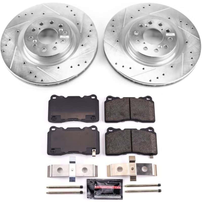 PowerStop — Power Stop 17-19 Honda Civic Front Z23 Evolution Sport Brake Kit - view 1