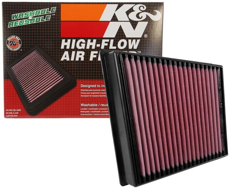 K&N Engineering — K&N 2017 Chevrolet Silverado 2500HD V8-6.6L DSL Replacement Drop In Air Filter
Replacement Air Filt
Air Filter - view 3