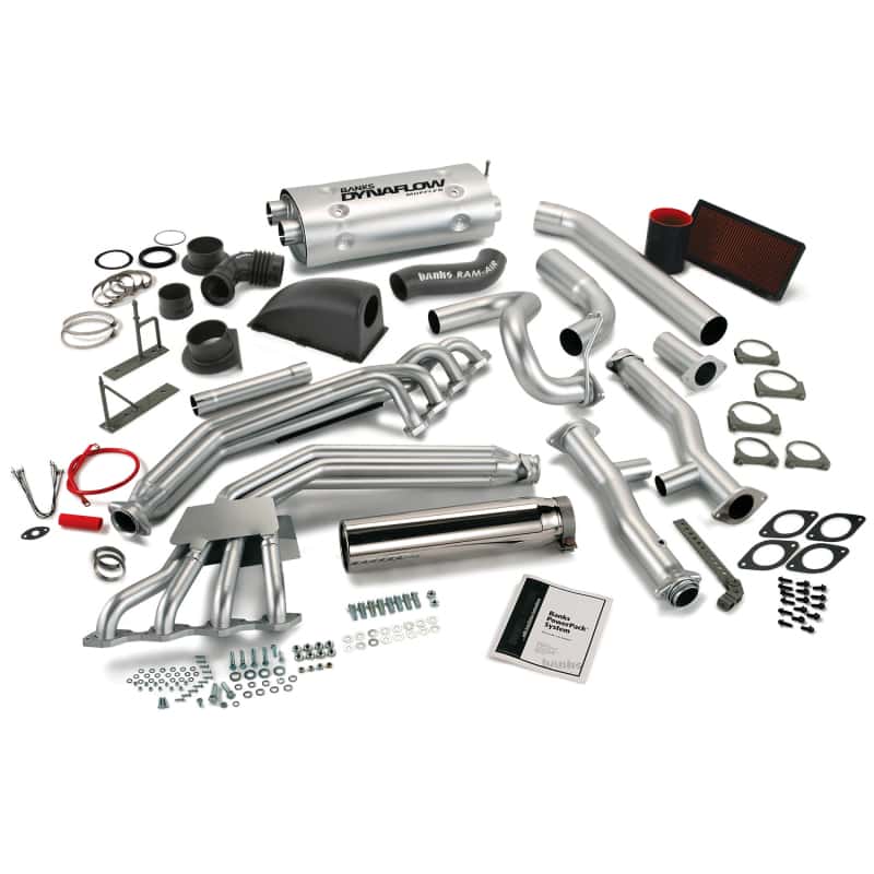 Banks Power — Banks Power 05-08 GM 8.1L Mh-W24 (R-Exit) PowerPack System
Power/Efficiency Sys - view 2