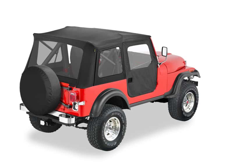 Bestop — Bestop 55-75 Jeep Cj5 / 52-62 M38A1 Supertop Classic (Black Denim Clear Windows)
Supertop Classic - view 1