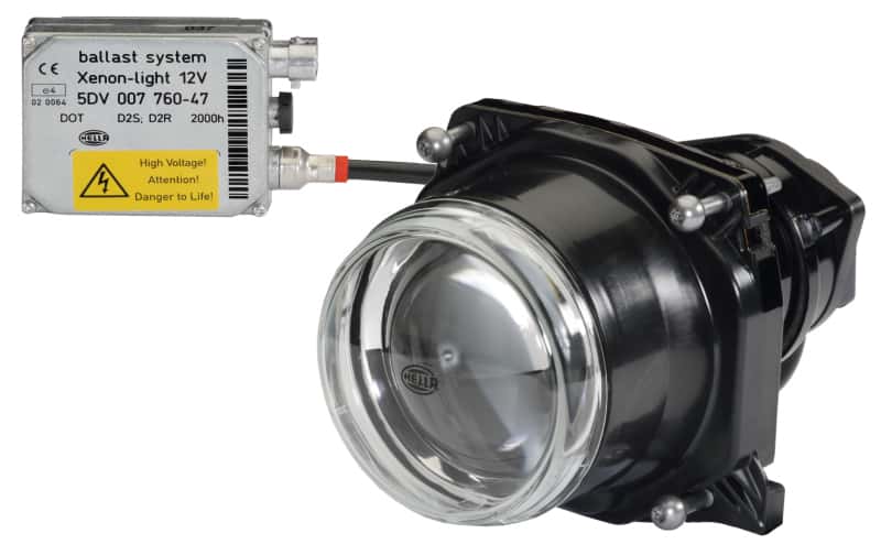 Hella — Hella HLMP 90mm Bi-Xenon D2S 12V ECE LHD *Special Order/No Cancellation*
Universal Headlamp
HdLtAssembly - view 1