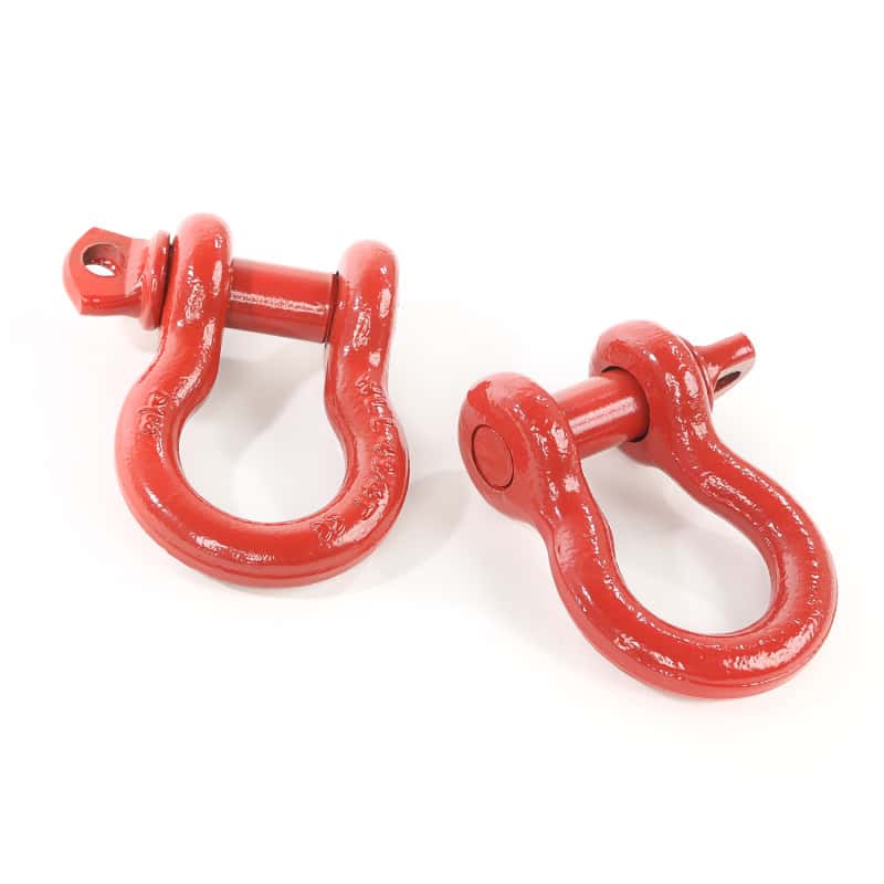 Rugged Ridge — Rugged Ridge Red 3/4in D-Shackles
OFFROAD_RECOVERY
D-Ring - view 2