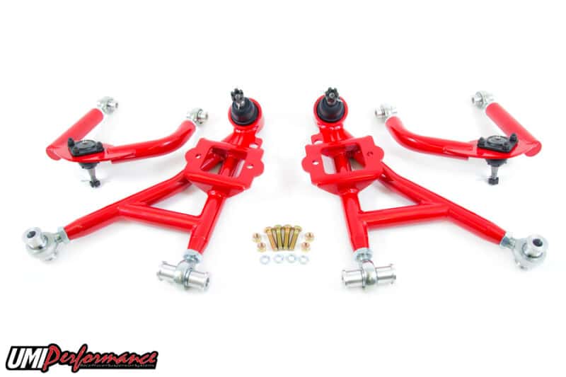 UMI Performance — UMI Performance 93-02 GM F-Body Front A-Arm Kit Adjustable Drag
A-Arm Set - view 1