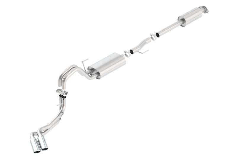 Borla — Borla 15-16 Ford F-150 3.5L EcoBoost Ext. Cab Std. Bed Catback Exhaust S-Type Truck Side Exit
Cat-Back System
ExhstSysKt - view 2