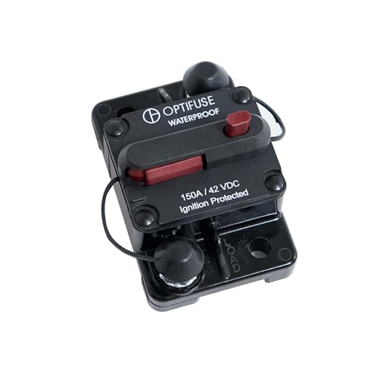 Nitrous Express — Nitrous Express Surface Mount Manual Reset 150A 42 VDC Circuit Breaker
Circuit Breaker - view 1