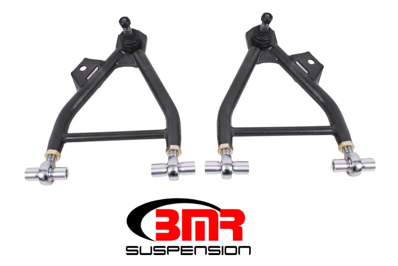 BMR Suspension — BMR 94-04 Mustang Lower A-Arms (Coilover Only) w/ Adj. Rod End & Tall Ball Joint - Black Hammertone
Lower A-arms - view 1