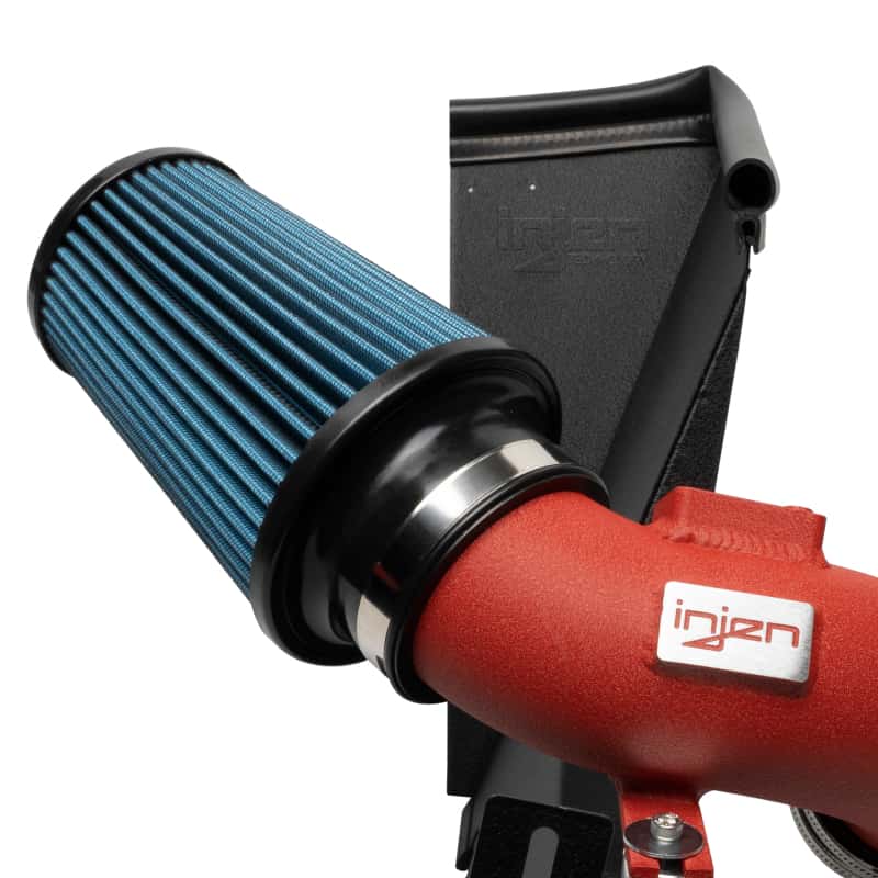 Injen — Injen 21-22 Toyota Supra 2.0L 4 Cyl. SP Short Ram Air Intake System - Wrinkle Red
Short Ram Intake - view 3