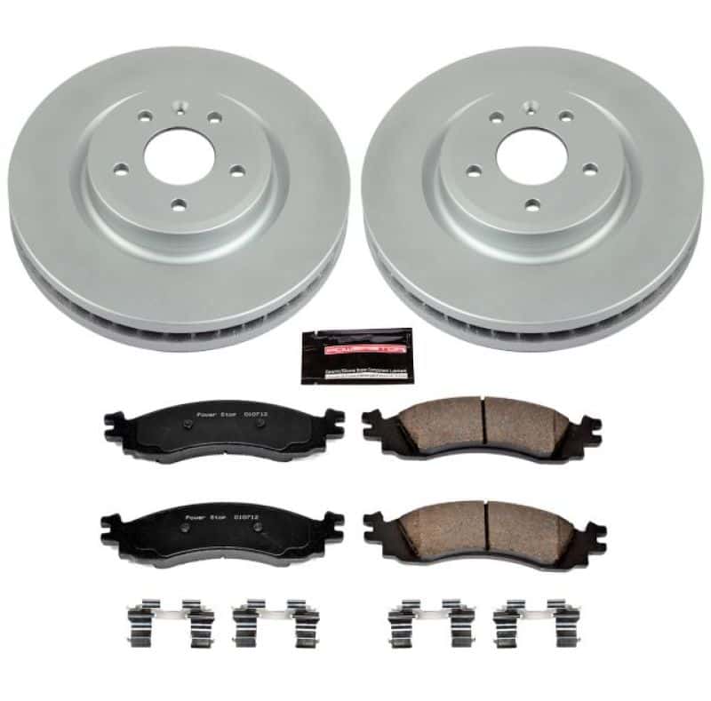 PowerStop — Power Stop 2010 Ford Taurus Front Z17 Evolution Geomet Coated Brake Kit - view 1