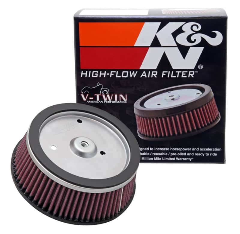 K&N Engineering — K&N Round Tapered 6.25in Base OD x 5.5in Top OD x 2.125in H Replacement Filter for Harley-Davidson
Air Filter - view 2