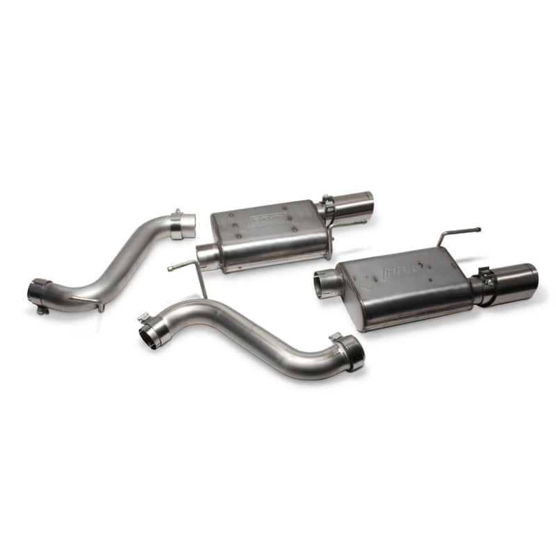 BBK — BBK 2015-16 Ford Mustang GT Varitune Axle Back System (Cut & Clamp Direct Bolt On Design)
Axle Back Exhaust - view 2