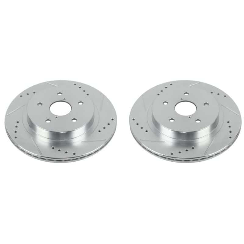 PowerStop — Power Stop 15-18 Subaru Legacy Rear Evolution Drilled & Slotted Rotors - Pair
PowerStop XPR - view 1