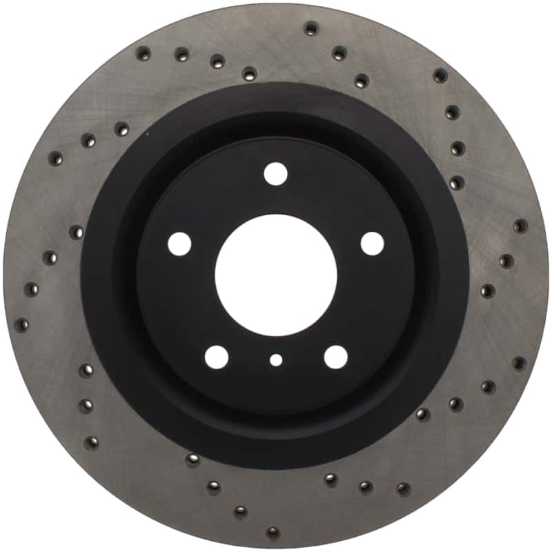 Stoptech — StopTech 08-09 Infiniti EX35 / 05-08 G35 / 09 G37 / 06-09 M35/M45 Drilled Left Front Rotor
Cross Drilled Rotor
Disc Brake Rotor - view 8