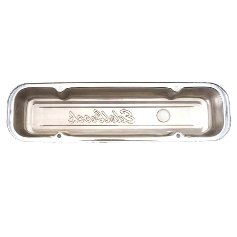 Edelbrock — Edelbrock Valve Cover Signature Series Pontiac 1962-1979 301-455 CI V8 Low Chrome
CHROME/PRO-FLO - view 10