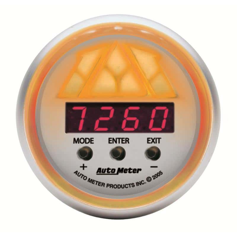 AutoMeter — AutoMeter Gauge Tachometer Digital RPM W/ Led Shift Light Ultra-Lite
2" DIG PRO-SHIFT ULT - view 3
