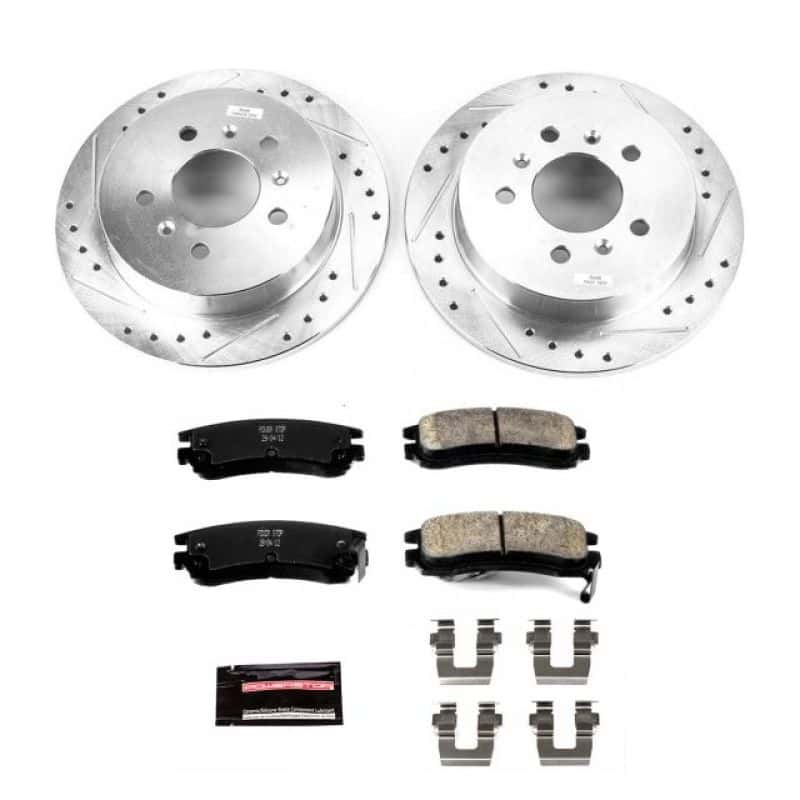 PowerStop — Power Stop 08-09 Buick Allure Rear Z23 Evolution Sport Brake Kit - view 1
