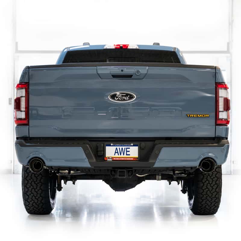 AWE Tuning — AWE Tuning 2021+ Ford F-150 Tremor (w/ Bumper Cutouts) 0FG Non-Resonated Catback -Diamond Black Tips
0FG Catback - view 10