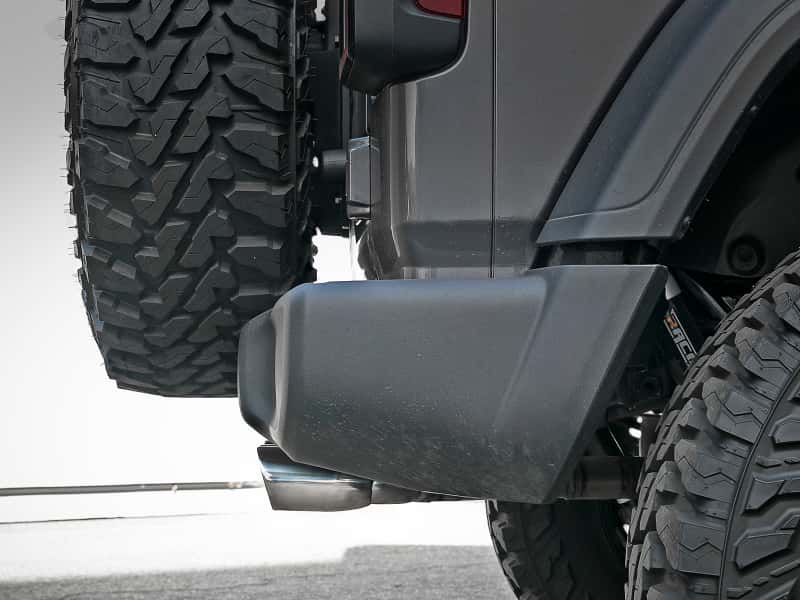 aFe — aFe Rebel Series 2.5in 304 SS Cat-Back Exhaust w/ Polished Tip 18-20 Jeep Wrangler (JL)
Cat-Back Exhaust - view 6