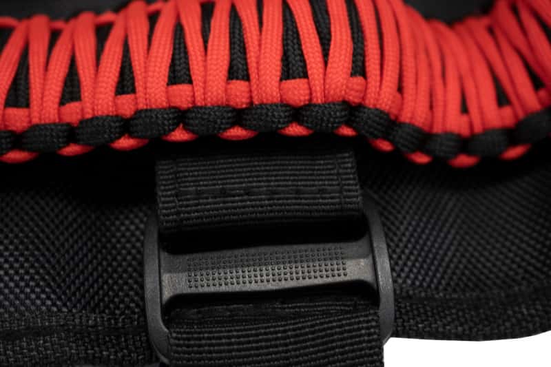 Fishbone Offroad — Fishbone Offroad Paracord Grab Handles w/Three Straps Red - view 4