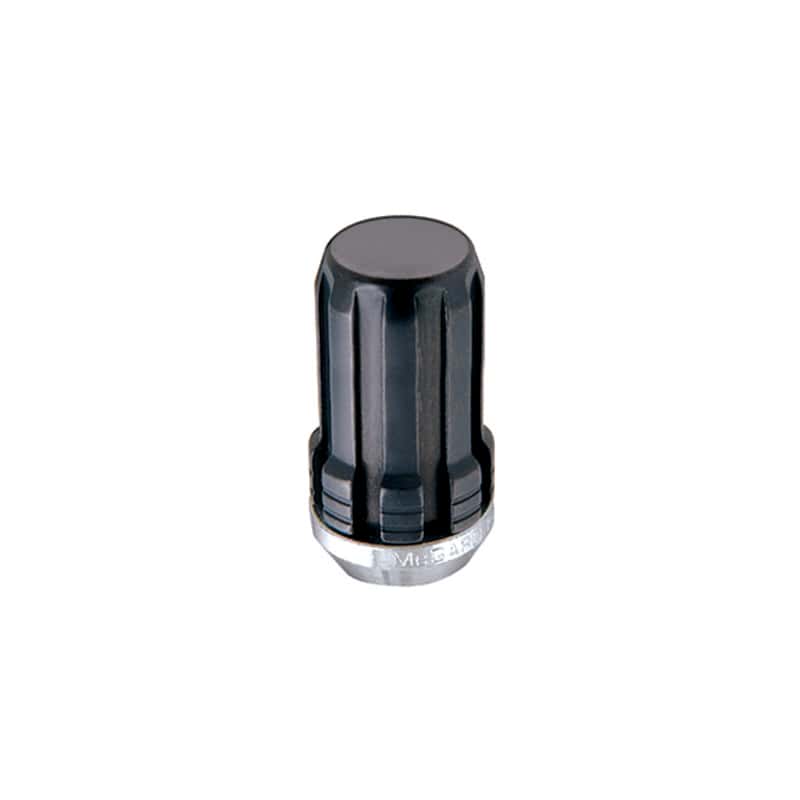 McGard — McGard SplineDrive Lug Nut (Cone Seat) 1/2-20 / 1.60in. Length (4-Pack) - Black (Req. Tool) - view 4