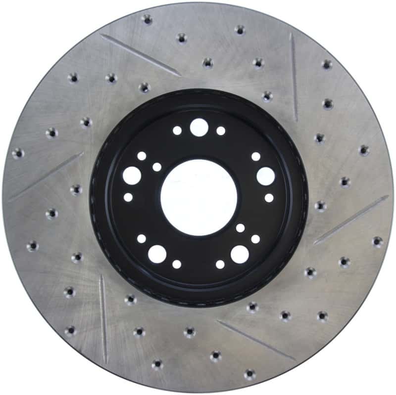 Stoptech — StopTech 93-05 Lexus GS300/GS350/GS400/GS430/GS450H / 00-05 Lexus IS300 / 93-94 Lexus LS400/LS430/L
Slot/Drill Rotor - view 2