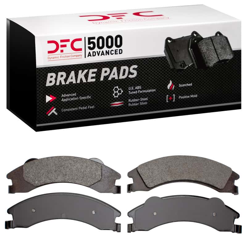 DFC — DFC 08-25 Ford E-250 Rear 5000 Advanced Semi Metallic Brake Pads
DFC Brake Pad Set - view 1