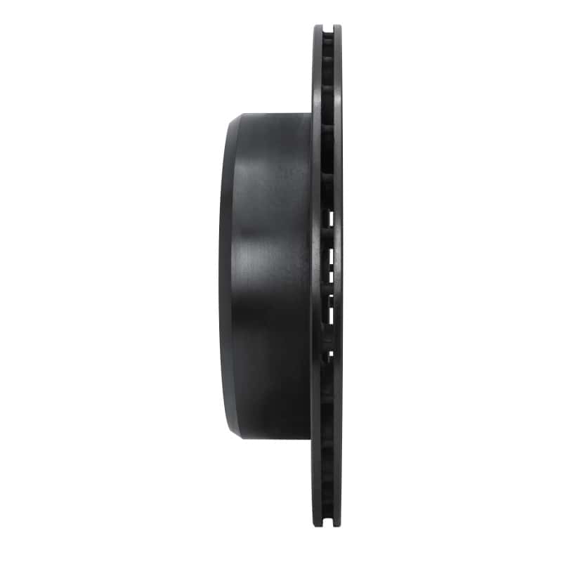 R1 Concepts — R1 92-00 Lexus GS300 Rear Right Drilled & Slotted Black Brake Rotor
R1 Brake Rotor Drill - view 3