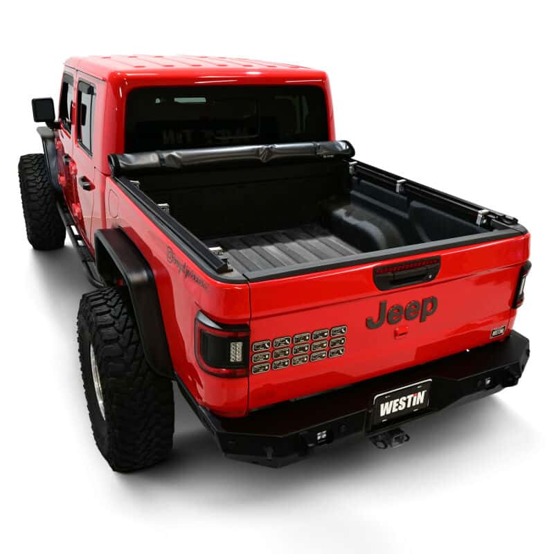 Westin — Westin 20-24 Jeep Gladiator JT 5ft. Bed Soft Roll Tonneau Cover - Black
SftRo Tonneau Cvr - view 14