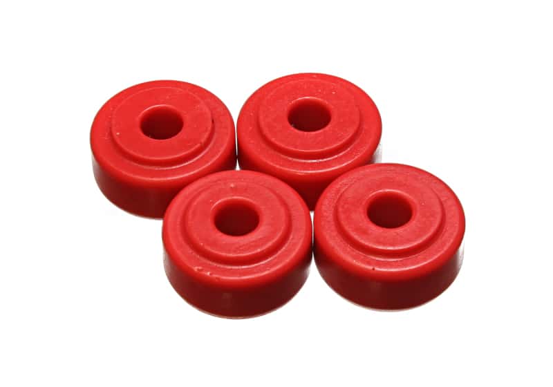 Energy Suspension — Energy Suspension Red Shock Tower Grommets 7/8 inch Nipple / 3/8 inch I.D. 1 1/4 inch O.D. / 5/8 inc
ShkAbsrbrBsh - view 2