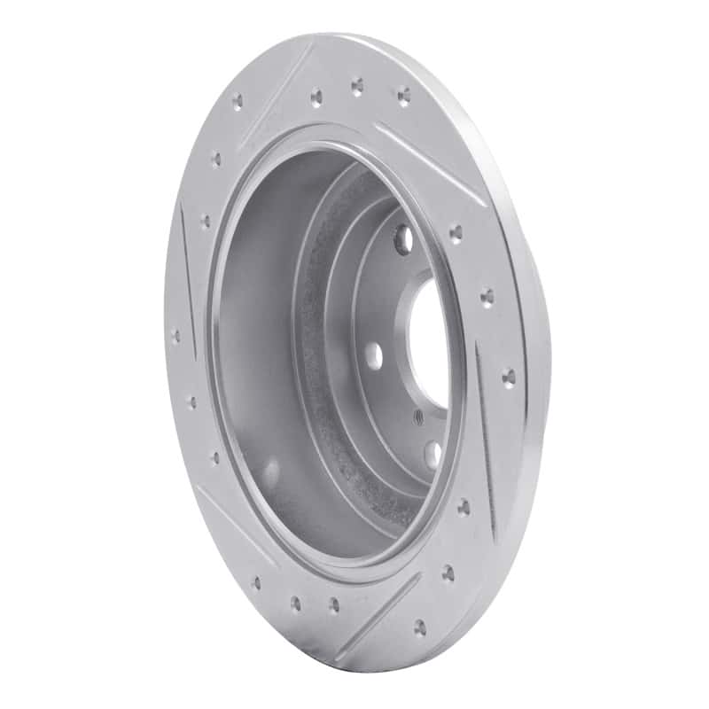 R1 Concepts — R1 90-08 Saab 9-2X Rear Right Drilled & Slotted Silver Brake Rotor
R1 Brake Rotor Drill - view 4
