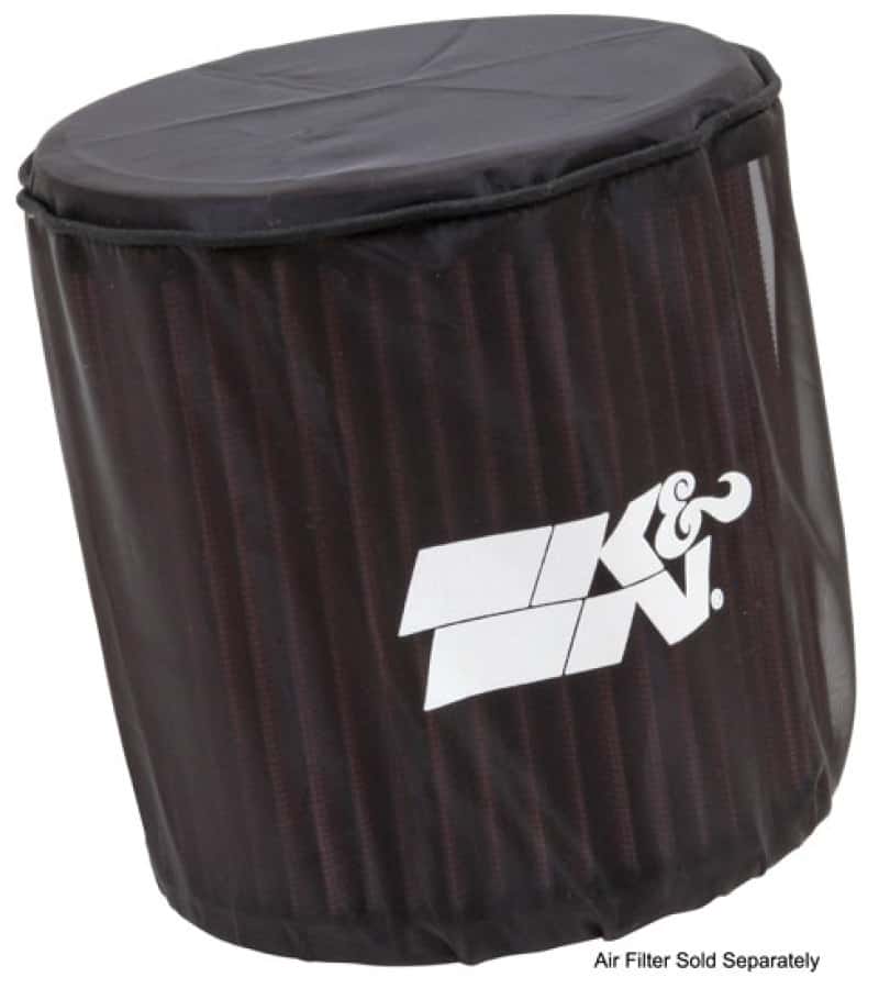 K&N Engineering — K&N 6in ID x 6inH Closed Top Black Drycharger Air Filter Wrap - view 3
