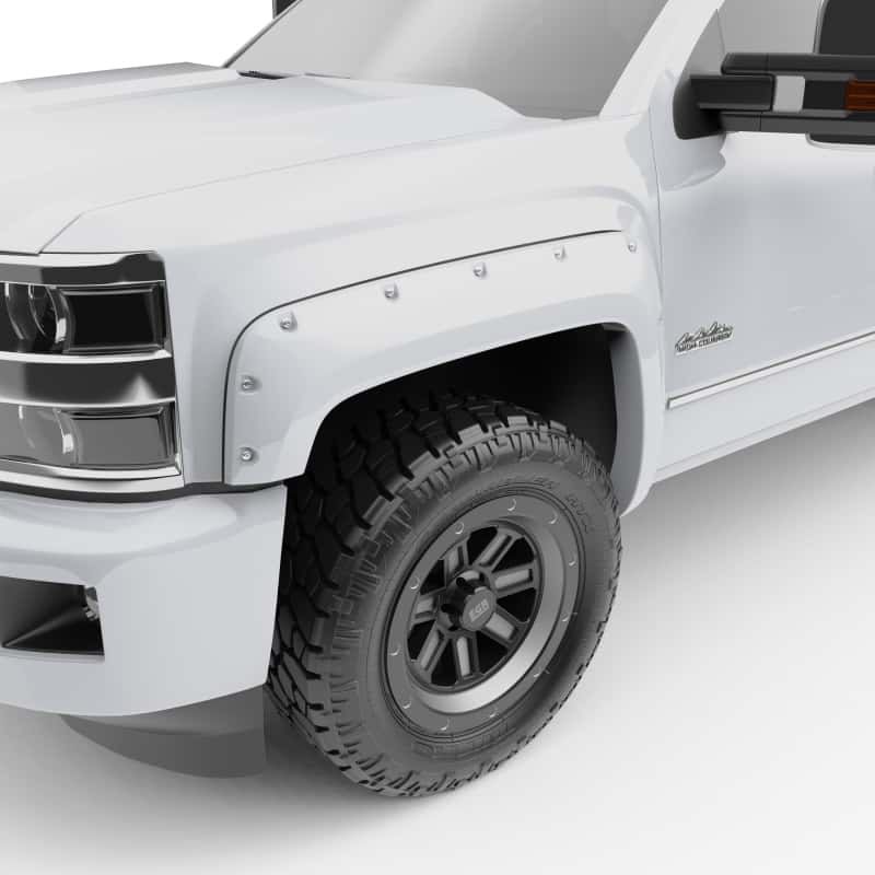 EGR — EGR 14+ Chev Silverado 6-8ft Bed Bolt-On Look Color Match Fender Flares - Set - Summit White
BOLTON FF COLOR MTCH
791574-GAZ-FF Chevt
BOLTON FF PAINTED - view 19