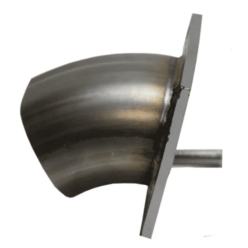 Granatelli Motor Sports — Granatelli 3.0in 45 Deg Angle True Oval Turn Down
Exhaust Tail Pipe - view 2
