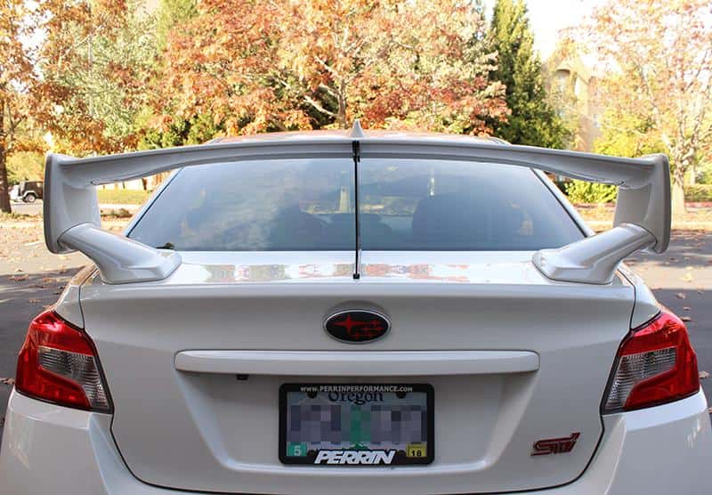 Perrin Performance — PERRIN 15-21 Subaru STI Wing Stabilizer - Black - view 7