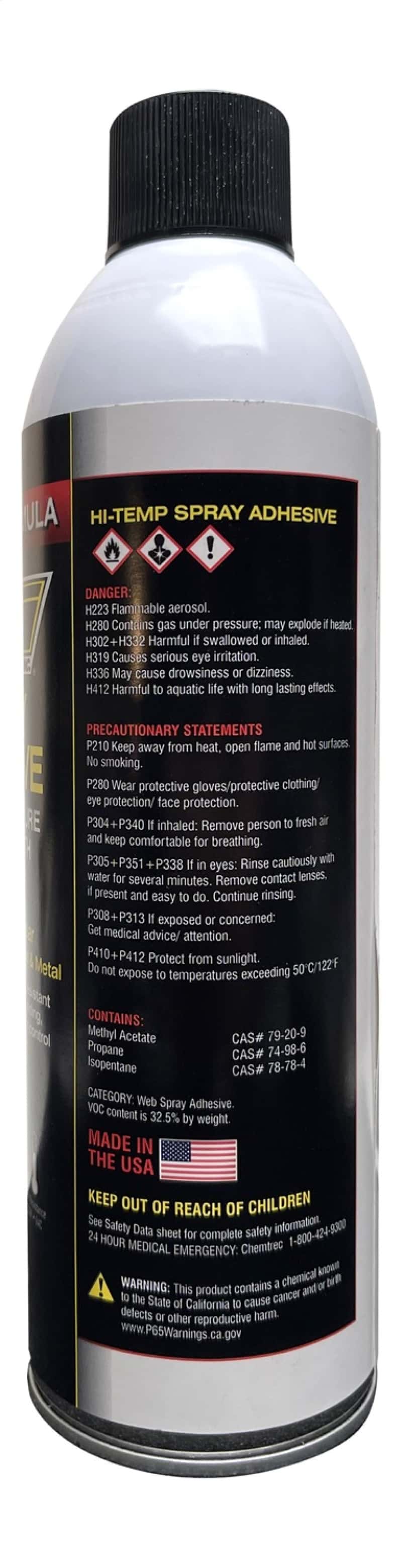 DEI — DEI Hi Temp Spray Adhesive 13.3 oz. Can (Aerosol)
Spray Adhesive - view 6