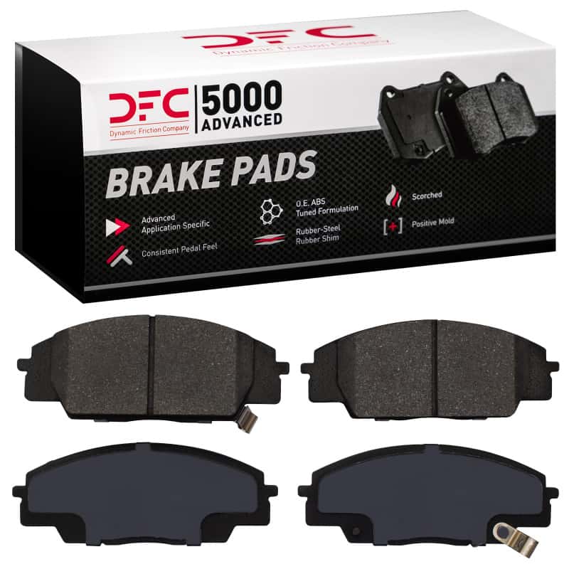 DFC — DFC 00-10 Acura CSX Front 5000 Advanced Low Metallic Brake Pads
DFC Brake Pad Set - view 1