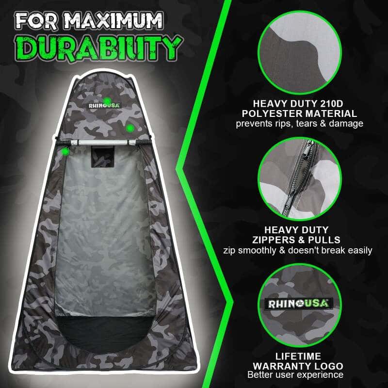 Rhino USA — Rhino USA Popup Privacy Tent - Camo
Tent Tent - view 2