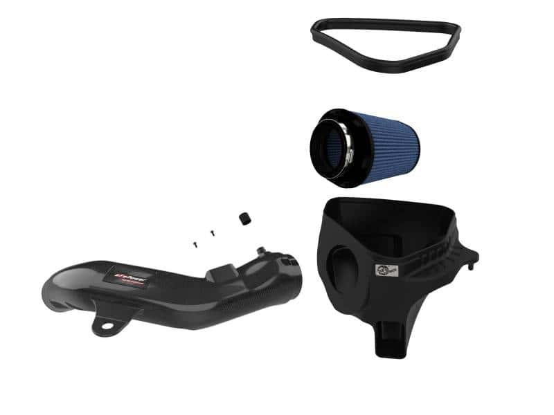 aFe — aFe Track Series Carbon Fiber Intake w/Pro 5R Filter BMW M2 (F87) 16-18 L6-3.0L (t) N55
Track Series Intake  - view 3