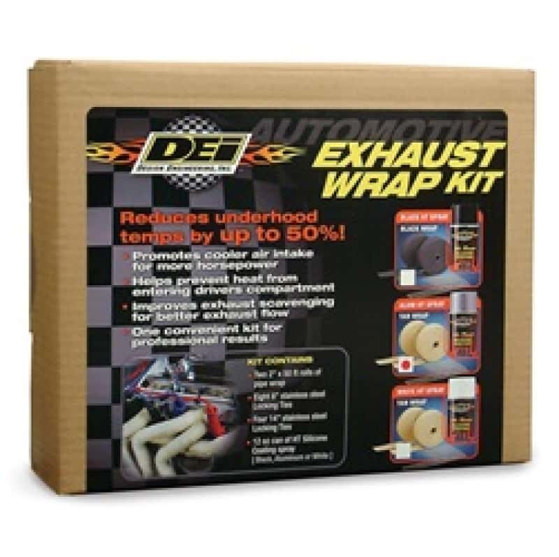 DEI — DEI Exhaust Wrap Kit - Tan Wrap & Aluminum HT Silicone Coating (Aerosol)
Exhaust Wrap Kit - view 7