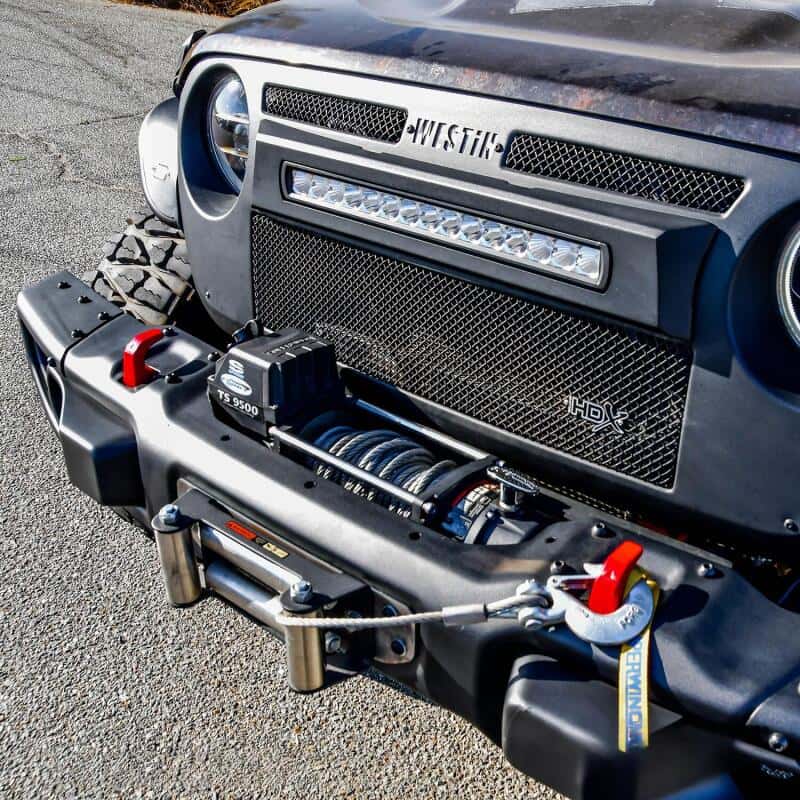 Westin — Westin 2018-2021 Jeep JL Wrangler (2dr/4dr) WJ2 Winch Tray - Black
Winch Mount Plate - view 4